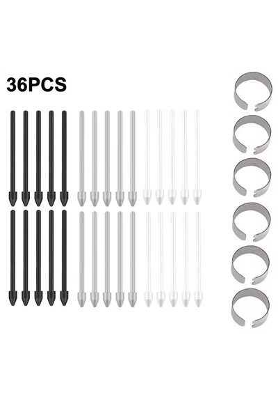 Choice مجموعة مختلطة من 6 رؤوس قلم اللمس لقلم S Pens ورؤوس أقلام بديلة ورأس ا...