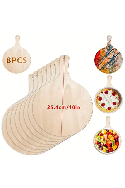 choice2 25.4 سم 2 مم 8 قطع 8 قطع 4 قطع 2 قطعة لوح تقطيع خشبي صغير مصنوع يدويً...