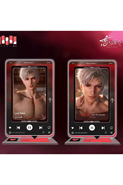 Choice لوحة أكريليك قائمة على سطح المكتب من تصميم سيلوس لوف وديب سبيس زاين سي...