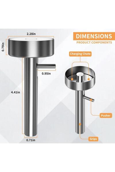 Choice A 〔CC11〕Falafel Spoon With Hole Professional Stainless Steel Spoon Food Grade Non-Stick Falafel Mak.