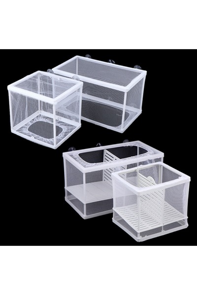 Choice1 حوض أسماك كبير الحجم - شبكة عزل تربية الأسماك - صندوق شبكي - حاضنة أس...