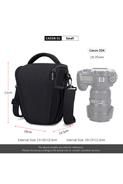 Choice حقيبة كاميرا رقمية صغيرة SLR CD-D1 حقيبة كتف من النايلون حقيبة معدات ا...