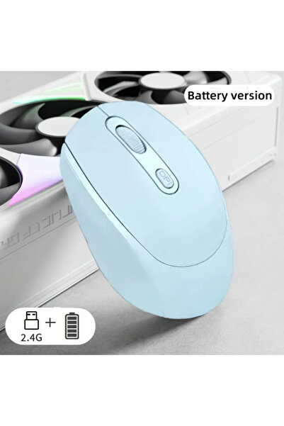 Choice Blue Wireless Mouse, 2.4G compatible Ergonomic Optical Mouse, Computer Mouse for Laptop, PC,Notebook