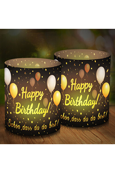 Choice 12 قطعة 12 قطعة 12 قطعة شموع عيد ميلاد سعيد لتزيين الطاولة زينة عيد ال...