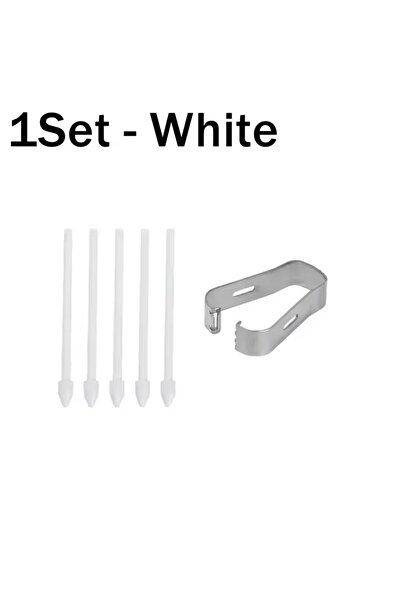 Choice 1 مجموعة من رؤوس القلم الأبيض لقلم S Pen البديل لقلم S Pen مع ملقط إزا...