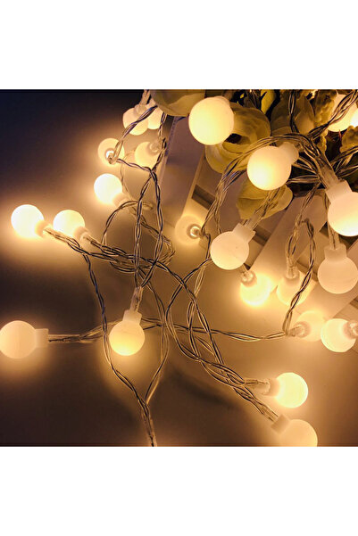 Choice 10 أمتار 80 مصباح LED - إضاءة دافئة تعمل بالبطارية 10 أمتار 6 أمتار 3 ...