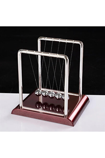 Choice style1 ديكور طاولة مكتب مهد نيوتن، كرة البندول المعدنية، كرة التوازن الفولاذية، كرة نيوتن للفيزياء S