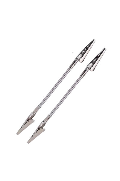 Choice 2Pcs 2Pcs Mosquito Coil & Incense Clips, Double Head Bendable Coil Holder, Foldable, Space-Saving fo