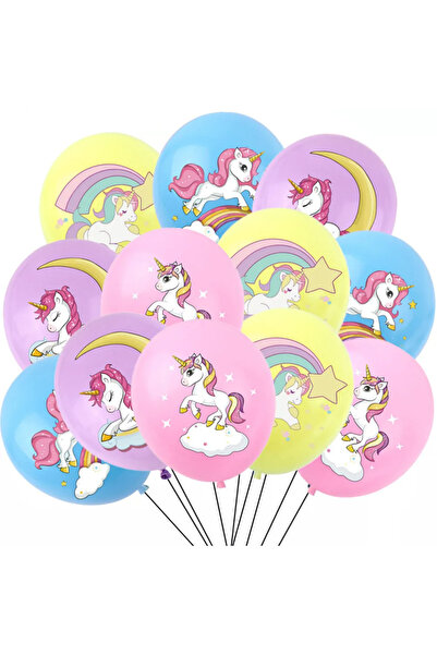Choice 12 بوصة مزيج 20 قطعة من بالونات يونيكورن لوازم الحفلات بالونات لاتكس ل...