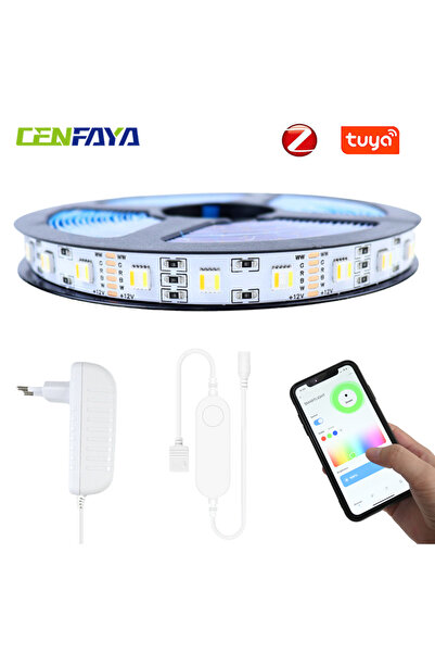 Choice مجموعة 3 متر كاملة بمقبس الاتحاد الأوروبي Tuya Zigbee 5 في 1 شريط إضاء...