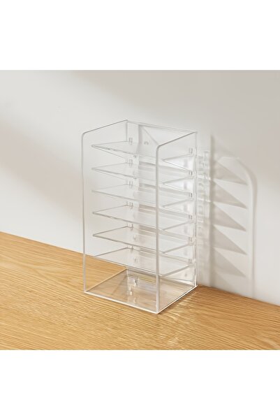 Choice منظم حمام رفيع خاص بخزانة المرآة الشفافة - صندوق تخزين مستحضرات التجمي...