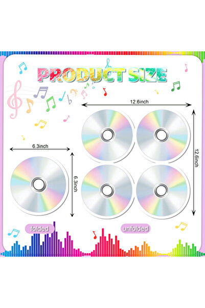 Choice1 40pcs CD-YX025 20/40/60pcs Optical Disc CD Shaped Disposable Napkins ...