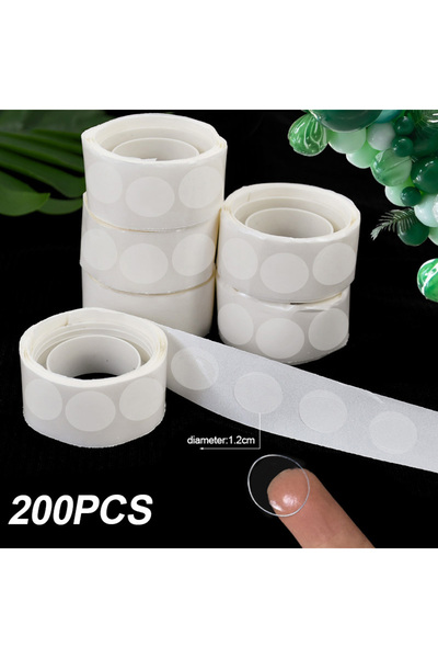 Choice 2 لفافة أخرى من شريط لاصق مزدوج الجوانب للبالونات ونقاط الغراء للجدار ...