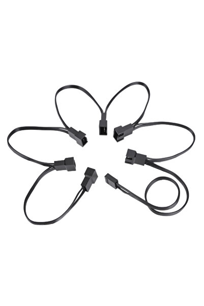 Choice قطعة واحدة من 6 طرق مقسم PWM للمروحة المحمولة من أنثى إلى ذكر، مقسم مت...