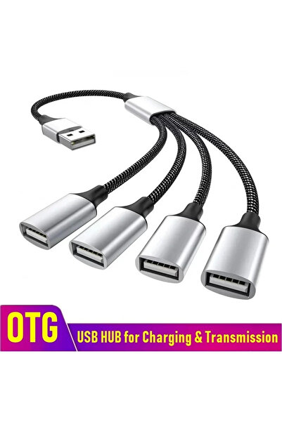 Choice USB1-4 Répartiteur de Hub USB de Type C à 4 ports, Transmission rapide...
