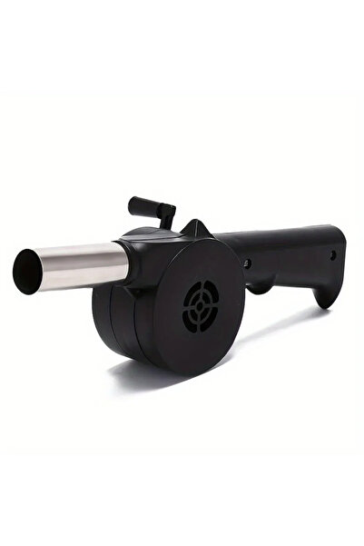 Choice 1 قطعة مروحة يدوية للشواء بمقبض يدوي، مروحة شواء محمولة مع منفاخ هواء للشواء بمقبض يدوي، ملحقات الشواء