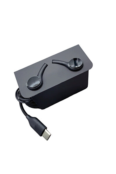 Choice سماعات أذن سلكية من النوع C جاك أسود من النوع C لأجهزة S23 S21 S22 Ult...