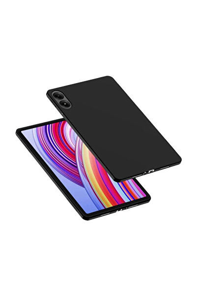 Choice جراب TPU أسود لجهاز Redmi Pad Pro 12.1 بوصة اللوحي، جرابات رقيقة وناعمة للحماية