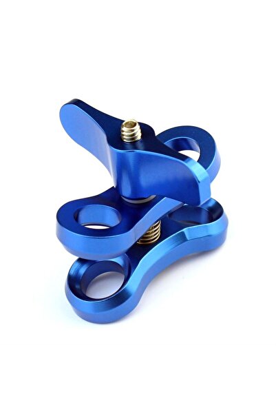 Choice مشبك فراشة أزرق اللون مزود بفتحتين لشعار XT-XINTE ومشبك ذراع مصباح الغ...