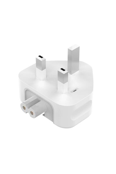 Choice WHITE AC UK Adapter Wall Plug Duckhead For For Macbook Pro Power Charg...