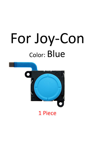 Choice Blue-1 pc for Nintendo Switch NS Lite Joycon 3D Analog Sensor Joystick...