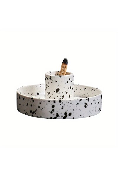 Choice 1Pc speckles 1Pc Ceramic Palo Santo Holder Incense Burner for Palo Santo Sticks Incense Holder Scent