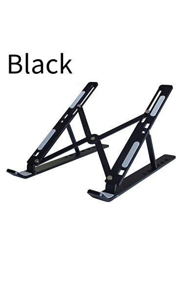 Choice black Adjustable Laptop Stand Aluminum for Macbook Adjustable Portable...