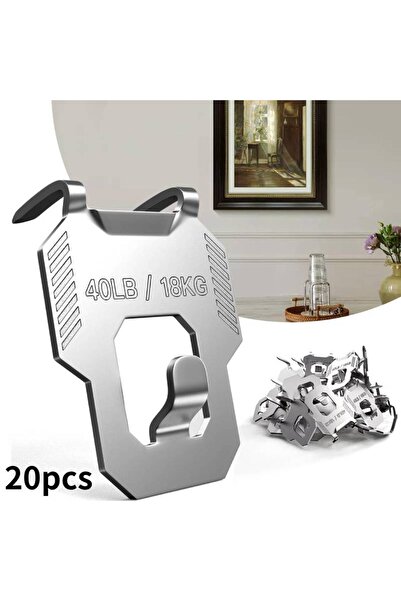 Choice 20 قطعة 10/20 قطعة خطاف إطار الحائط خطافات تعليق الصور المخلبية للجدرا...