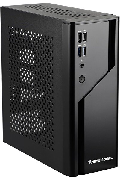 Choice black without argb Mini ITX Case ARGB Small Form Factor SFF Mini-Tower HTPC PC Cases Vented Panels 0