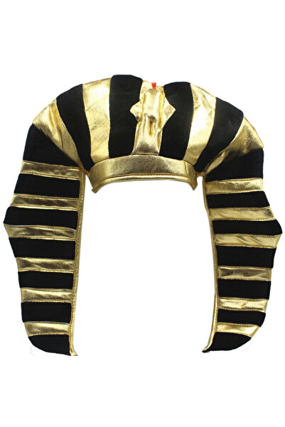 Choice قبعة ذهبية لحفل الهالوين وعيد الفصح، قبعة ذهبية مصرية، قبعة فرعون مصرية، قبعة فرعون مصرية، قبعة مضحكة