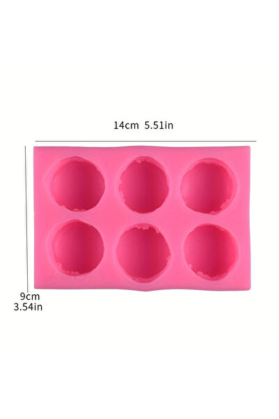 Choice قالب سيليكون ماكارون ثلاثي الأبعاد من Liulian، قطعة واحدة، صابون يدوي الصنع، طين خفيف، هامبو مقلد