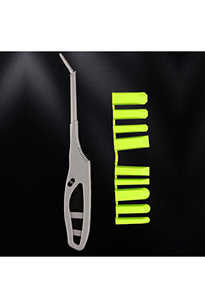 Choice مجموعة أدوات إزالة الجص باللون الأخضر العسكري، مكشطة زوايا لسد السيليكون والزجاج، لاصق متبقي C