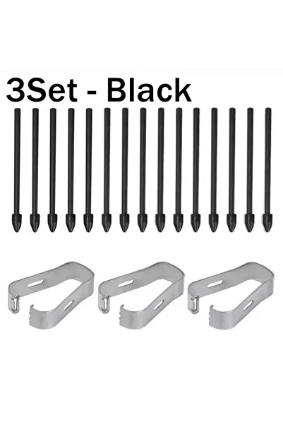 Choice 3Set-Black Pen Tip For Tab S6 Lite S6 S7 S8 Stylus Pen Replacement Tip Nib For Tab S7 ...