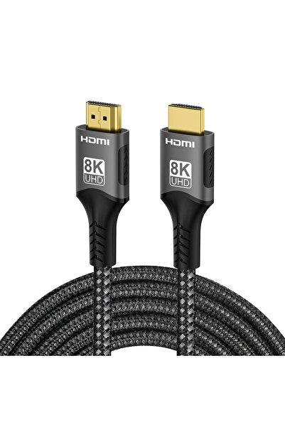 Choice كابل HDMI 2.1 فائق السرعة 4K 120Hz بطول 5 أمتار أسود بسرعة 48 جيجابت ف...