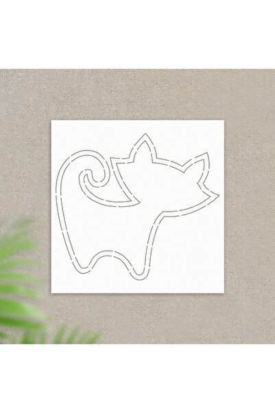 Choice 1 قطعة من YOMDID، قالب خياطة على شكل قطة جميلة، مسطرة قابلة لإعادة الا...