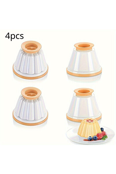 Choice 4 قطع من قوالب البودنج، قوالب كيك موس، أدوات خبز متينة وأدوات مطبخ