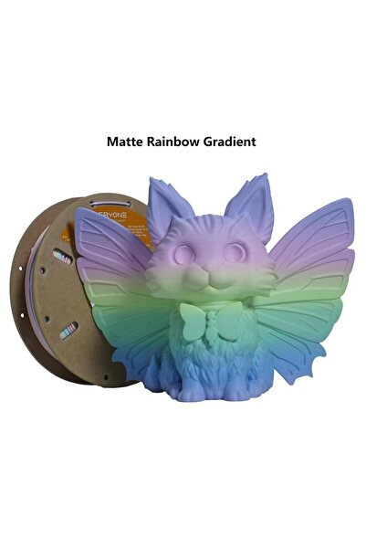Choice Macaron-200g ERYONE 200G/250G PLA Matte Rainbow Premium Filament 3D Print,200g/250g pla matte rainbo