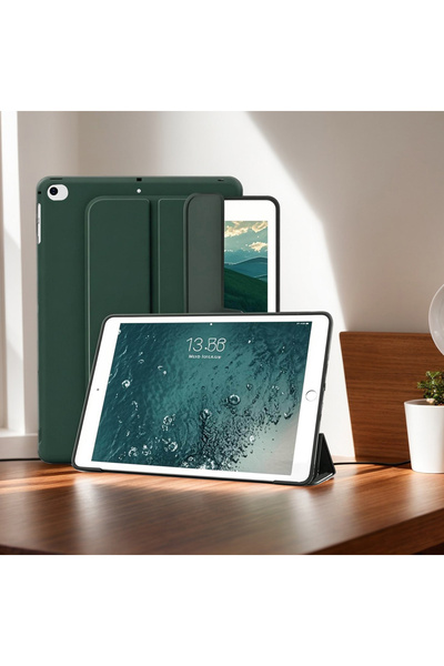 Choice جراب أخضر ليلي لجهاز iPad الجيل السادس / الخامس 9.7 بوصة (2018/2017)، ...