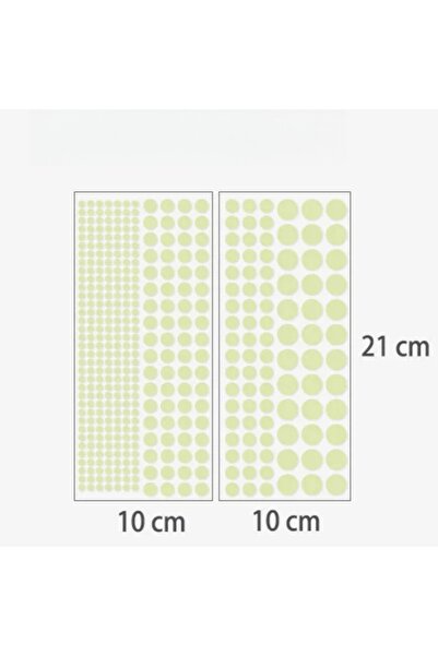 Choice C 1Pcs Luminous Dots Wall Stickers Fluorescent Home Children's Room Cr...