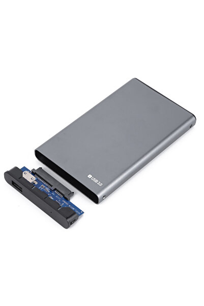 Choice1 SATA 6 Gbps Grey USB 3.0 HDD Enclosure 2.5" SATA HDD SSD External Har...