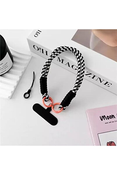 Choice3 اللون 991-6 1 قطعة حبل هاتف - ديكور معلق أنيق، حبل ملتوي حزام معصم قص...