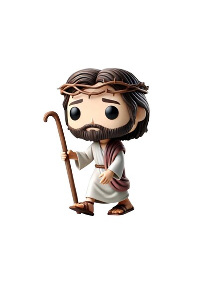 Choice حجم واحد ج عيد الفصح دمية جديدة لطيفة تمثال يسوع ديكور يدوي الصنع ديكو...