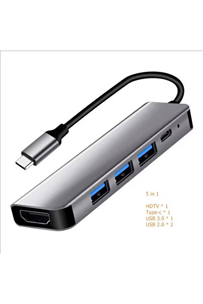 Choice 5 IN 1 Type C 7 in 1 HUB USB3.0 Hub HDMI PD87W 4K 30Hz High Definition...