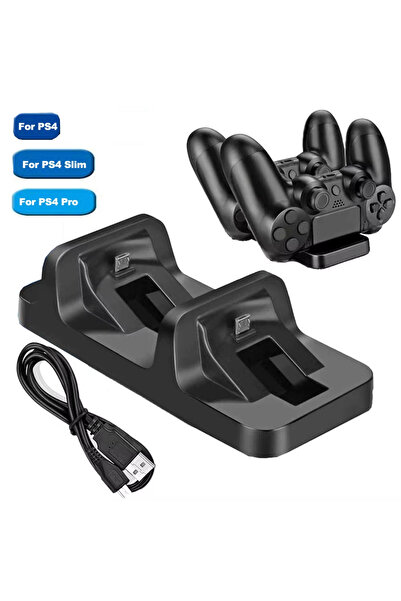 Choice For ps4 USB Dual Charge Dock For PS4 Controller Gaming Charging Stand ...