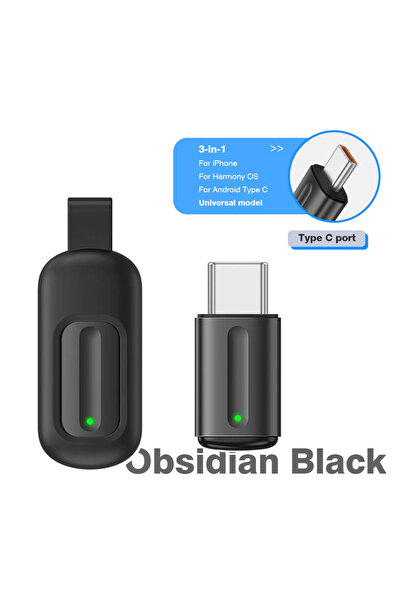 Choice جهاز تحكم عن بعد عالمي للهواتف الذكية من النوع C يعمل بالأشعة تحت الحمراء 3 في 1، جهاز إرسال الأشعة تحت الحمراء للهواتف