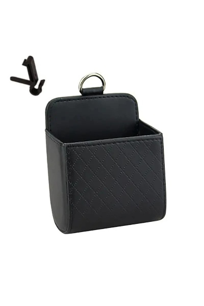 choice2 black Car Air Outlet Hanging Storage Box Universal Air Vent Dashboard...