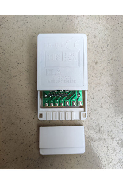 Choice وحدة تحكم EK-04 LED ذاتية التعتيم بـ 8 أوضاع، مزودة بزر تحكم لضبط الإض...