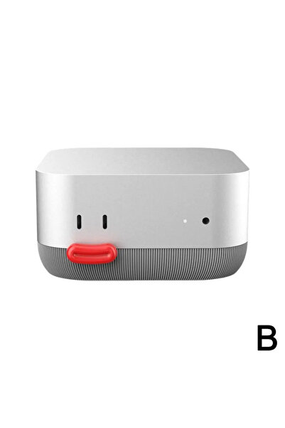 Choice1 gray With Power Button Cute Cartoon Duck Base Bracket for Mac Mini M4...