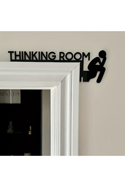 Choice TY-mtmp-9227 قطعة واحدة من غرفة التفكير بشعار معدني لباب المرحاض المثي...