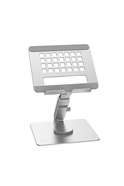 Choice1 Silver Portable Aluminum Tablet Stand Holder Desktop Folding Adjustab...